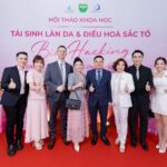 Chủ tọa CTHĐNT, PGS. TS. BS Nguyễn Trọng Hào chủ trì Hội thảo: “Tái sinh làn da & Điều hoà sắc tố: Bio-hacking chiến lược mới trong ứng dụng điều trị” thành công rực rỡ.
