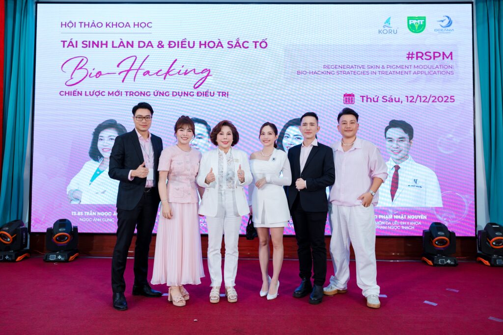 Tái sinh làn da & Điều hoà sắc tố: Bio-hacking chiến lược mới trong ứng dụng điều trị